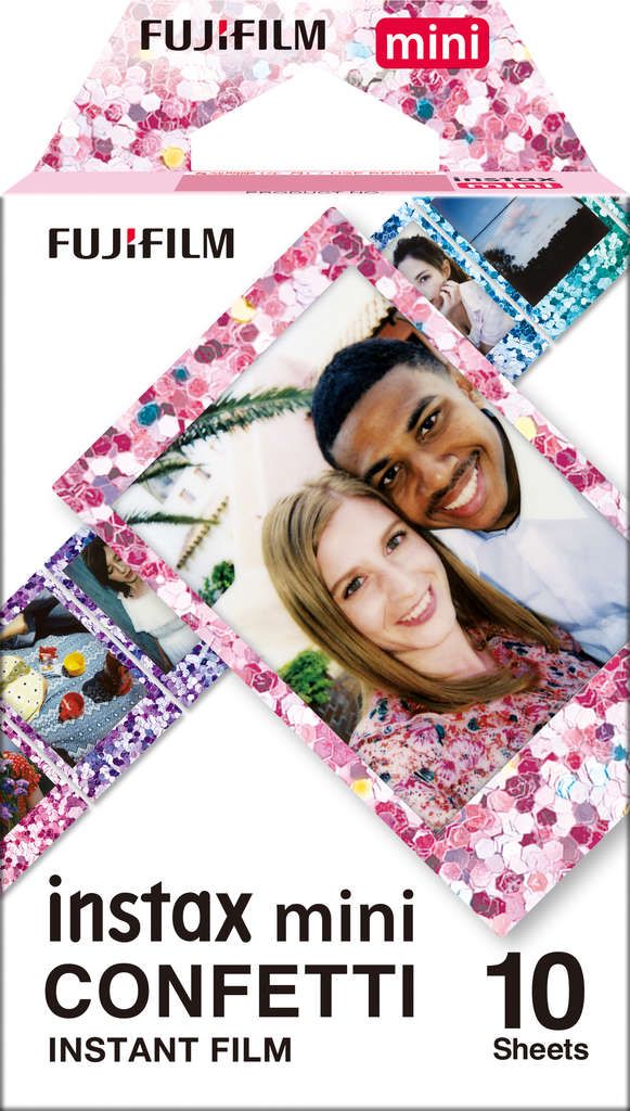 Fujifilm Instax Mini Film Confetti, 10 Aufnahmen