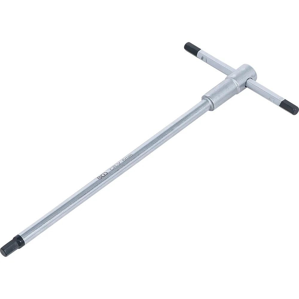 BGS Sechskant Stiftschlüssel mit T-Gleitgriff 6.0 mm