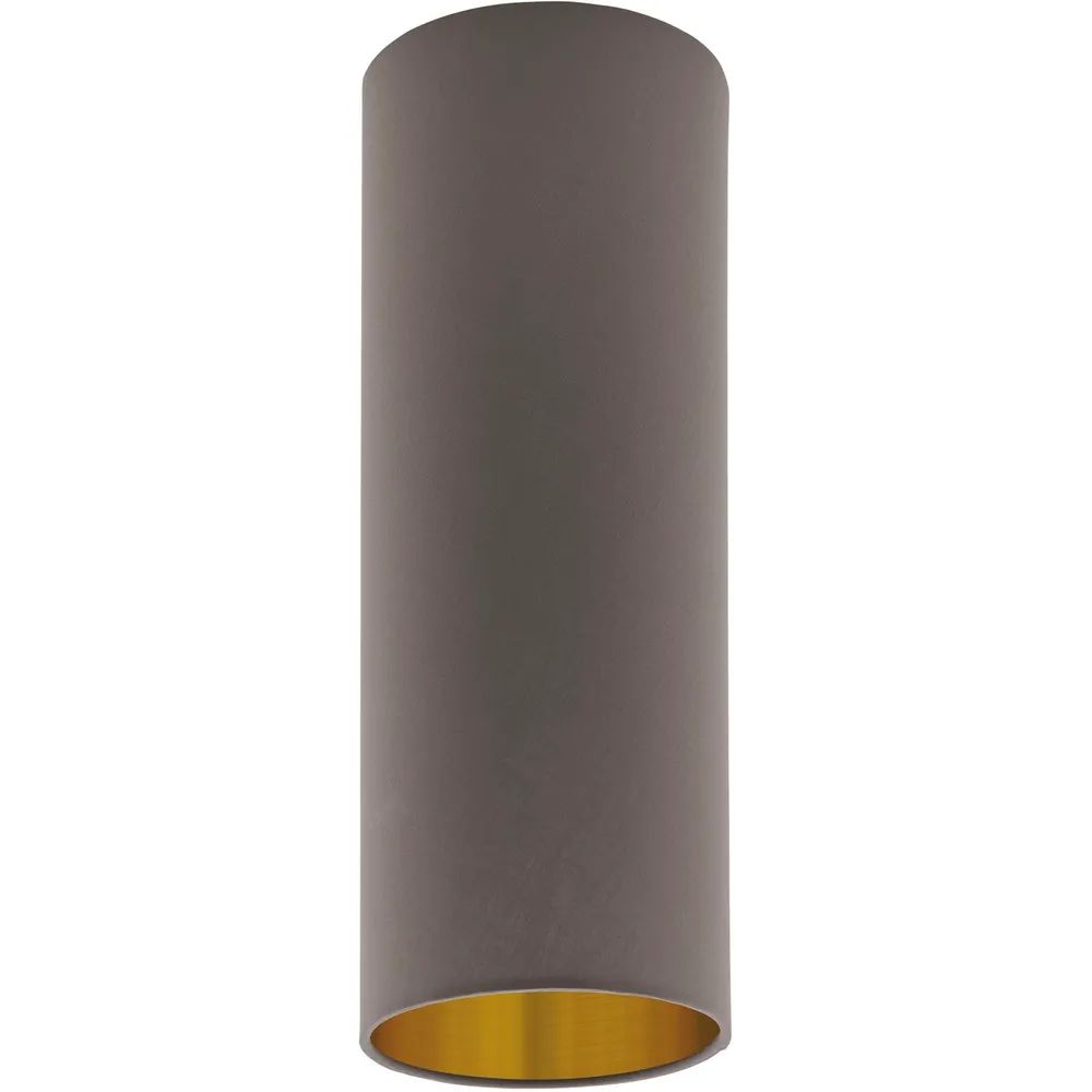 EGLO Schirm Pasteri Pro Ø 120 H 250 mm Textil cappuccino/gold