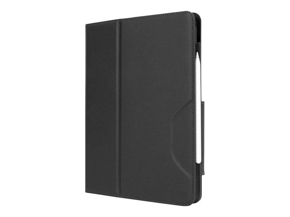 Targus VersaVu Classic - Flip-Hülle für Tablet - Polyurethan-Ledernachbildung - Schwarz - 12.9" - für Apple 12.9-inch iPad Pro (3. Generation, 4. Generation, 5. Generation)