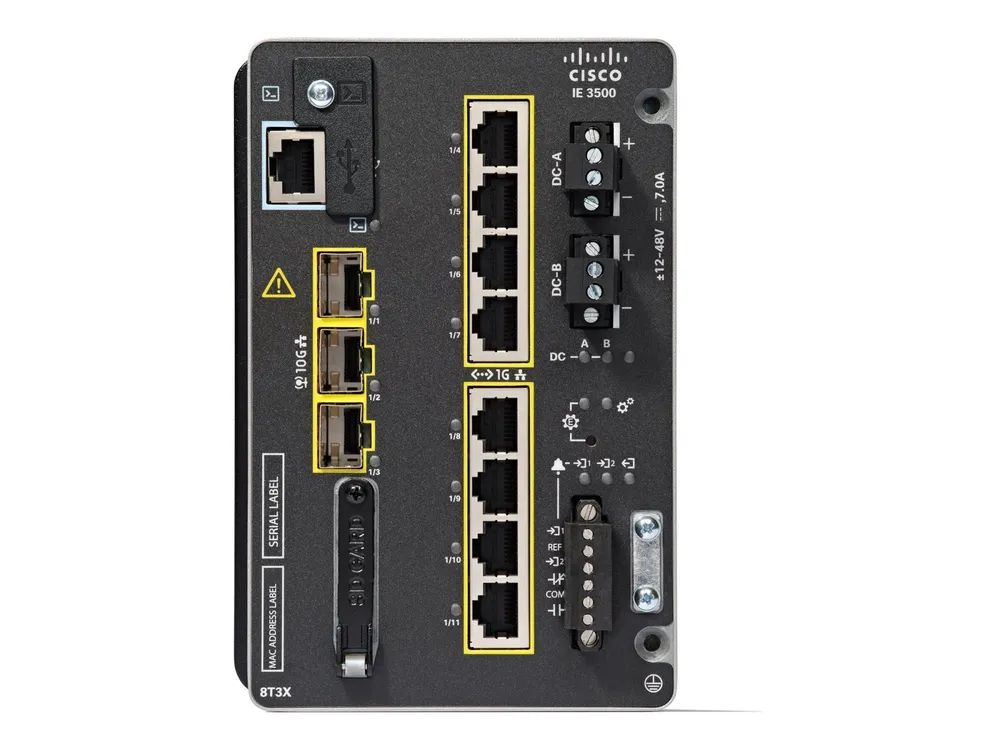 Cisco IE3500 Rugged Series IE-3500-8T3X - Switch