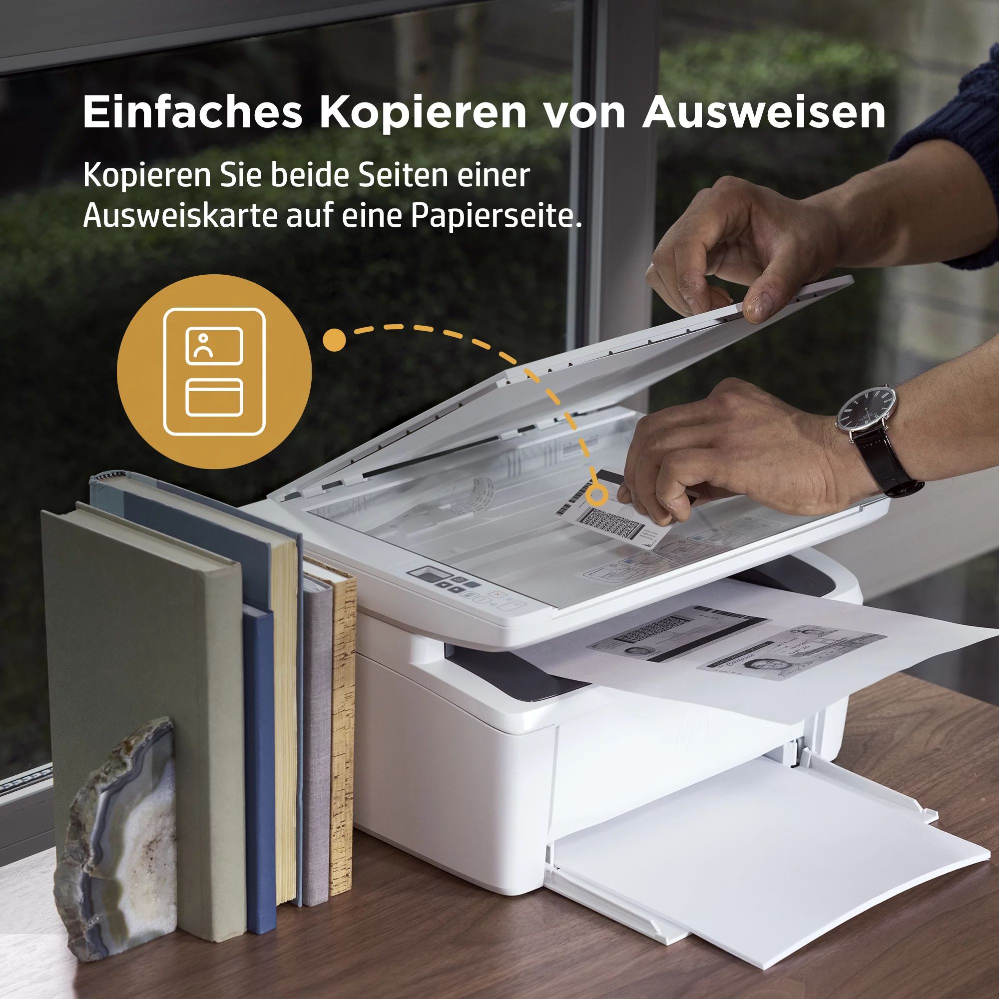 HP LaserJet MFP M140w - Multifunktionsdrucker - s/w - Laser - 216 x 297 mm (Original)