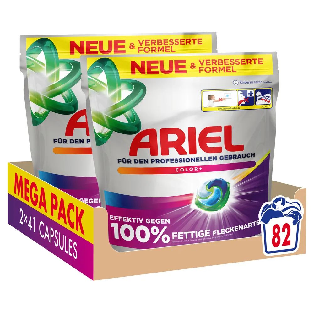 Ariel Professional All-in-1 Pods 1x82 St - Color+
