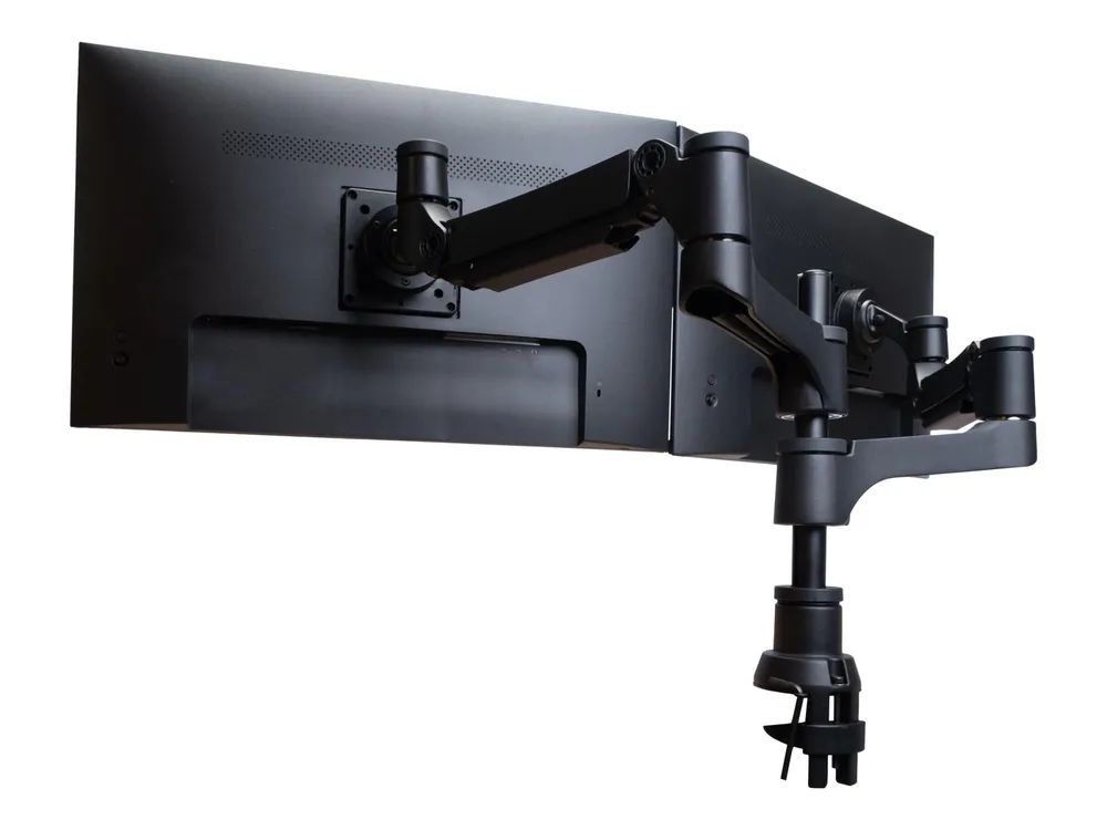R-Go Doppelter Monitorarm Caparo - Befestigungskit (einstellbarer Monitorarm)