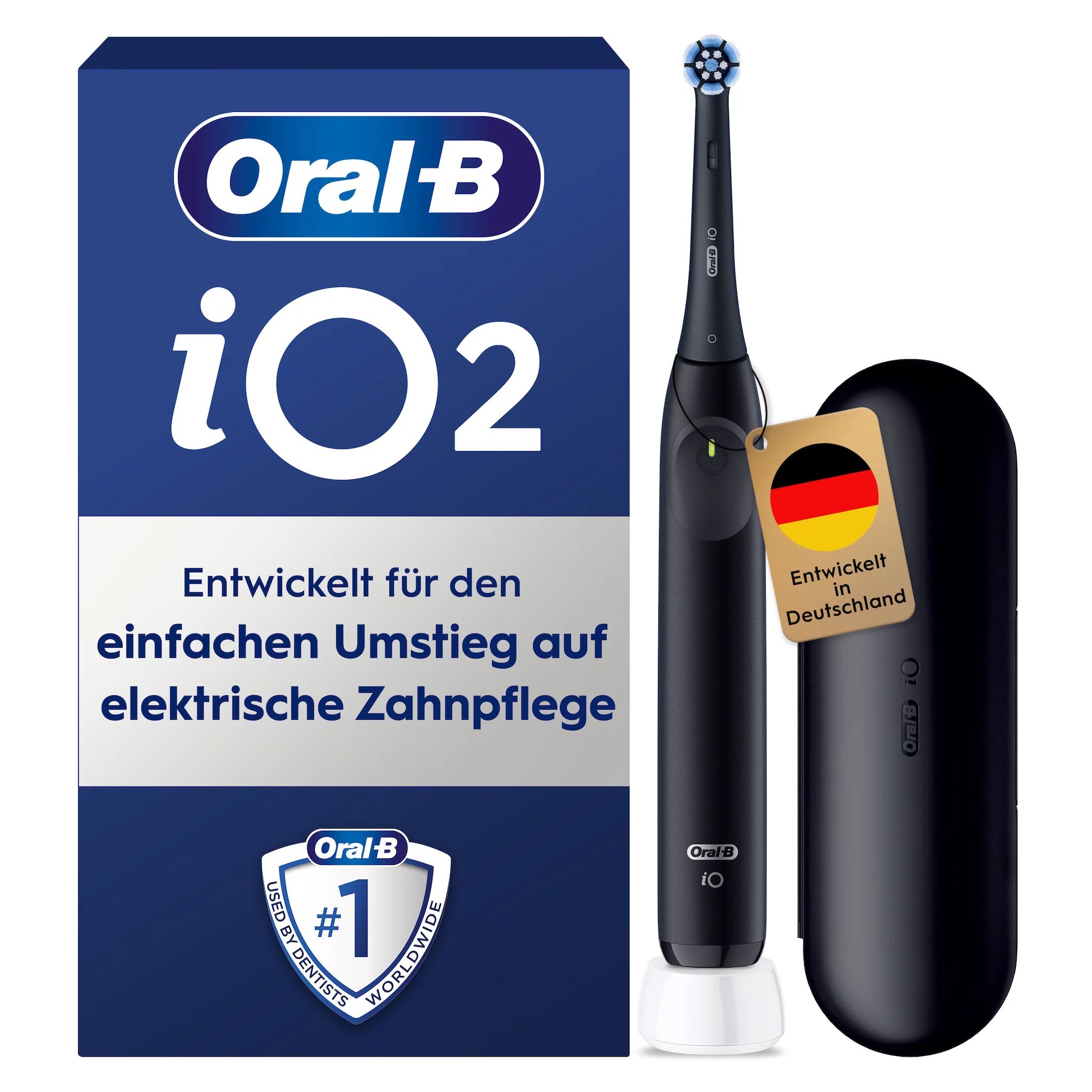 Oral-B iO Series 2, mit Reiseetui Night Black
