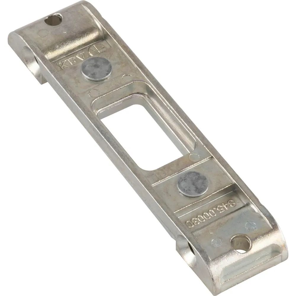 KFV Schließteil f. Bolzenverrieg. zu AS2300 Falz 4mm, Stulp 20mm,verzinkt silber