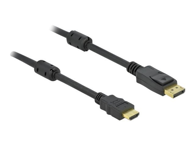 Delock High Speed - Adapterkabel - DisplayPort männlich Verriegelung zu HDMI männlich