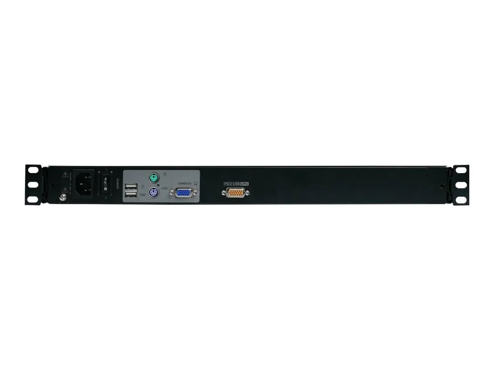 IOGEAR GCL1800 17" LCD Console - KVM-Konsole - PS/2, USB - 43.2 cm (17")