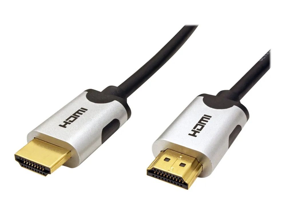 VALUE Ultra High Speed - HDMI-Kabel - HDMI männlich zu HDMI männlich - 2 m - Doppelisolierung - Schwarz - 10K UWHD-Support (10.240 x 4.320)