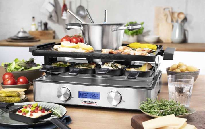 Gastroback Design Raclette-Fondue Advanced Plus