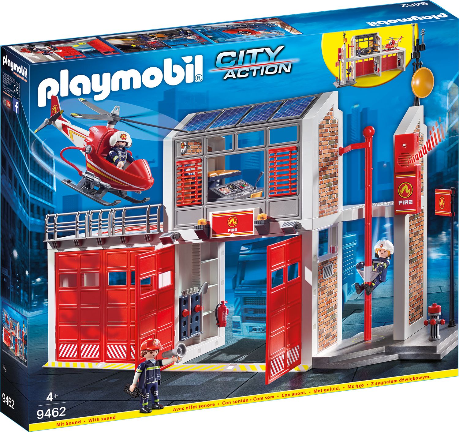 Playmobil Grosse Feuerwache