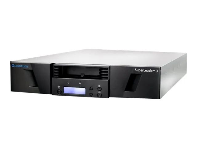Quantum SuperLoader 3 with (Model C) drive(s) - Tape Autoloader - 96 TB / 240 TB - Steckplätze: 8 - LTO Ultrium (12 TB / 30 TB)