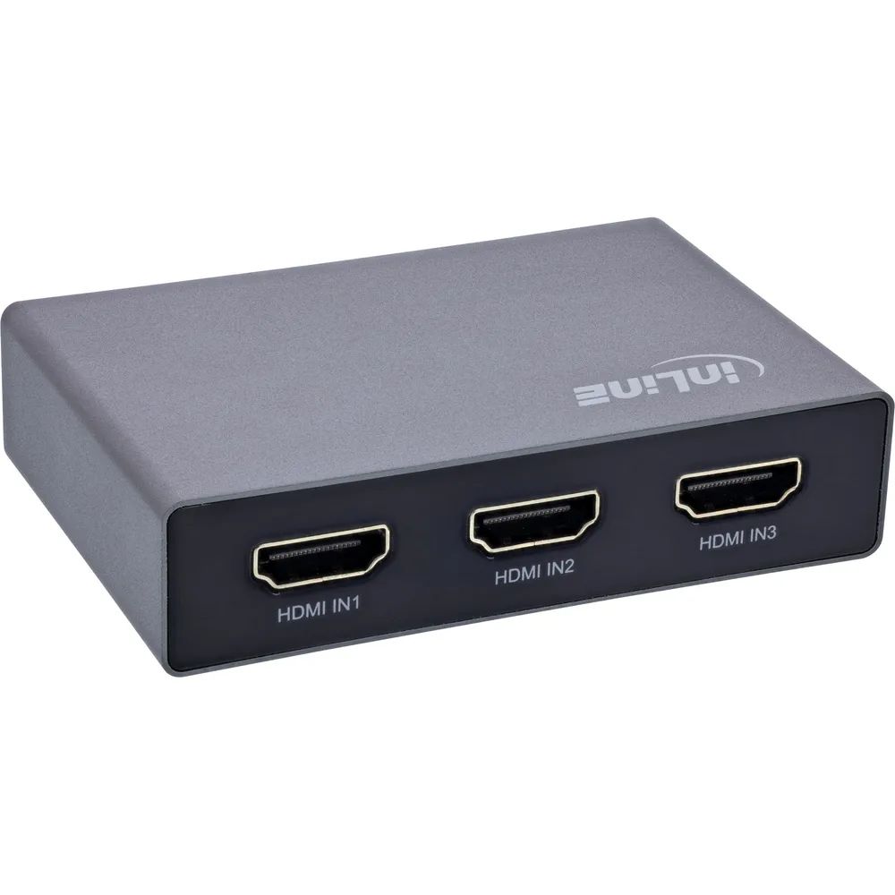 InLine HDMI Switch - 3-fach - 8K4K@60Hz - HDCP 2.3