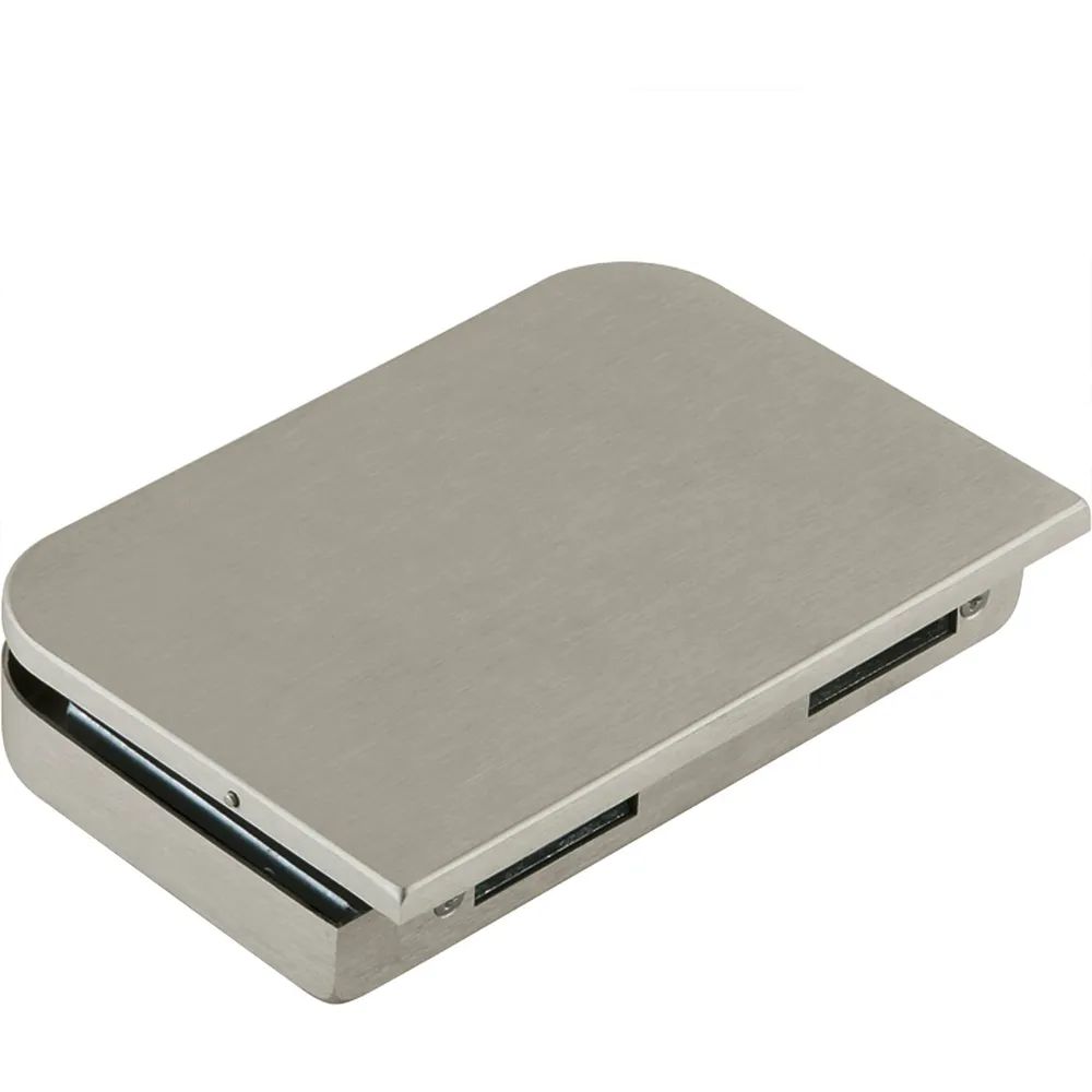 Dorma-Glas Gegenkasten Junior Office 11.207, rechts, Aluminium Edelstahl-Effekt