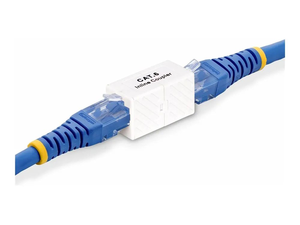 StarTech.com RJ45 Coupler, Inline Cat6 Coupler, Female to Female (F/F)