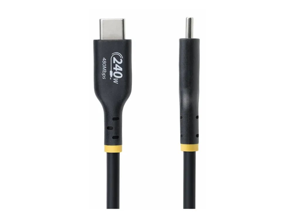 StarTech.com 4m USB-C Ladekabel, USB-IF zertifiziert, 240W PD EPR, M/M - USB-Kabel - 24 pin USB-C (M)