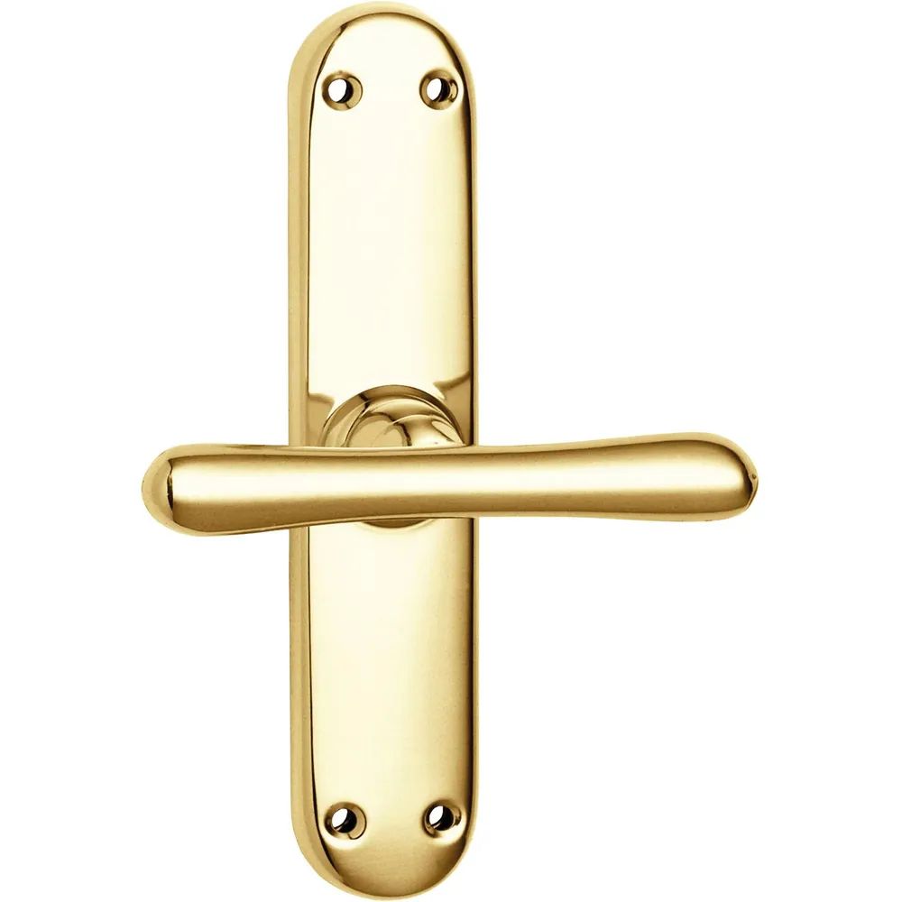 GRUNDMANN Fenstertrieb ELEGANT 520 - gerade, ohne VK, Messing pol