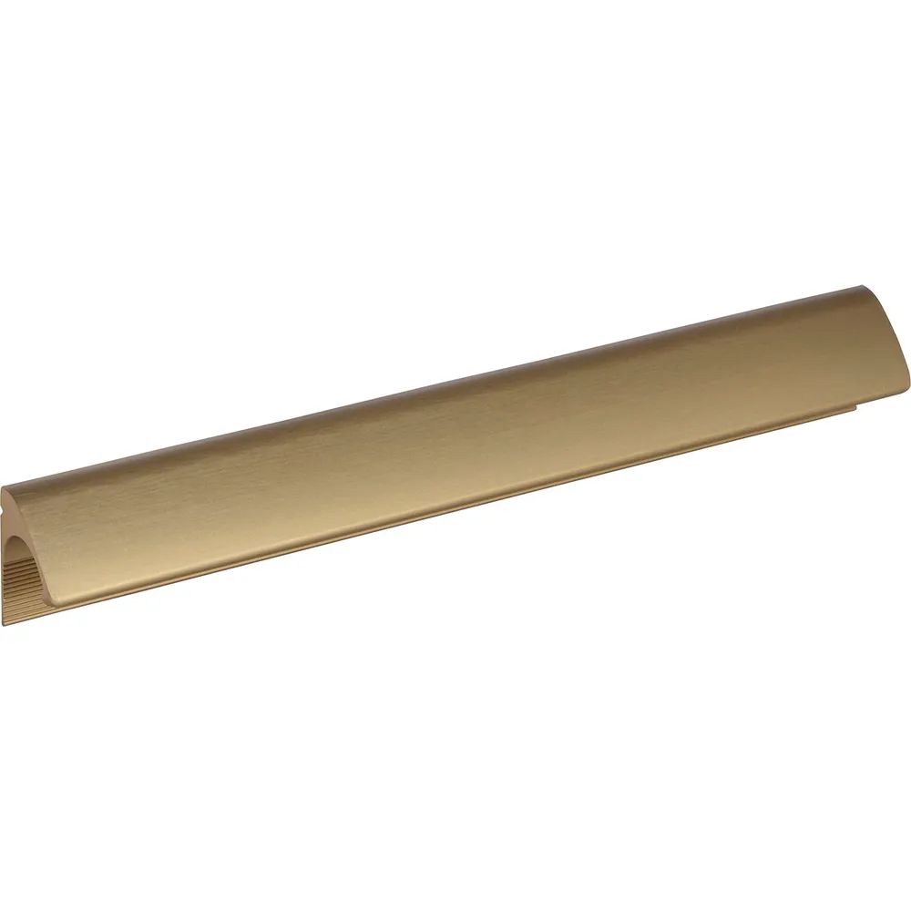 Grimme Griff Anhor LA 192mm, Breite 212 mm, Aluminium Bronze gold matt gebürstet
