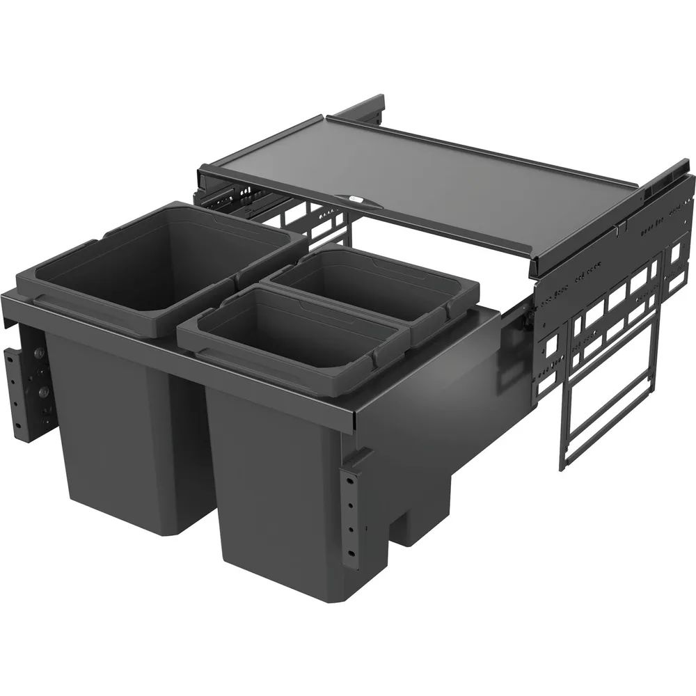 Vauth-Sagel VS ENVI Space S Abfalltrennsystem KB 600 mm 15,5/2 x 7,5 L Lava