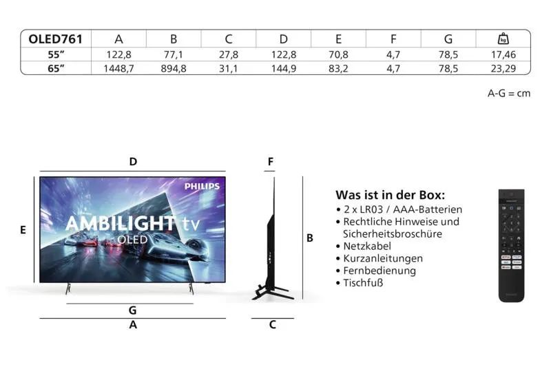 Philips 55OLED761/12