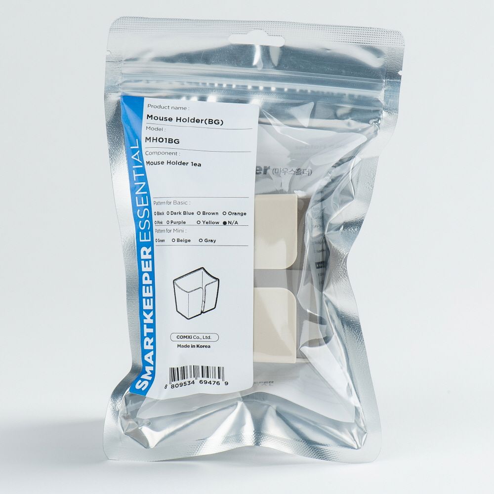 Smart Keeper Maushalter mit Selbstklebeband beige