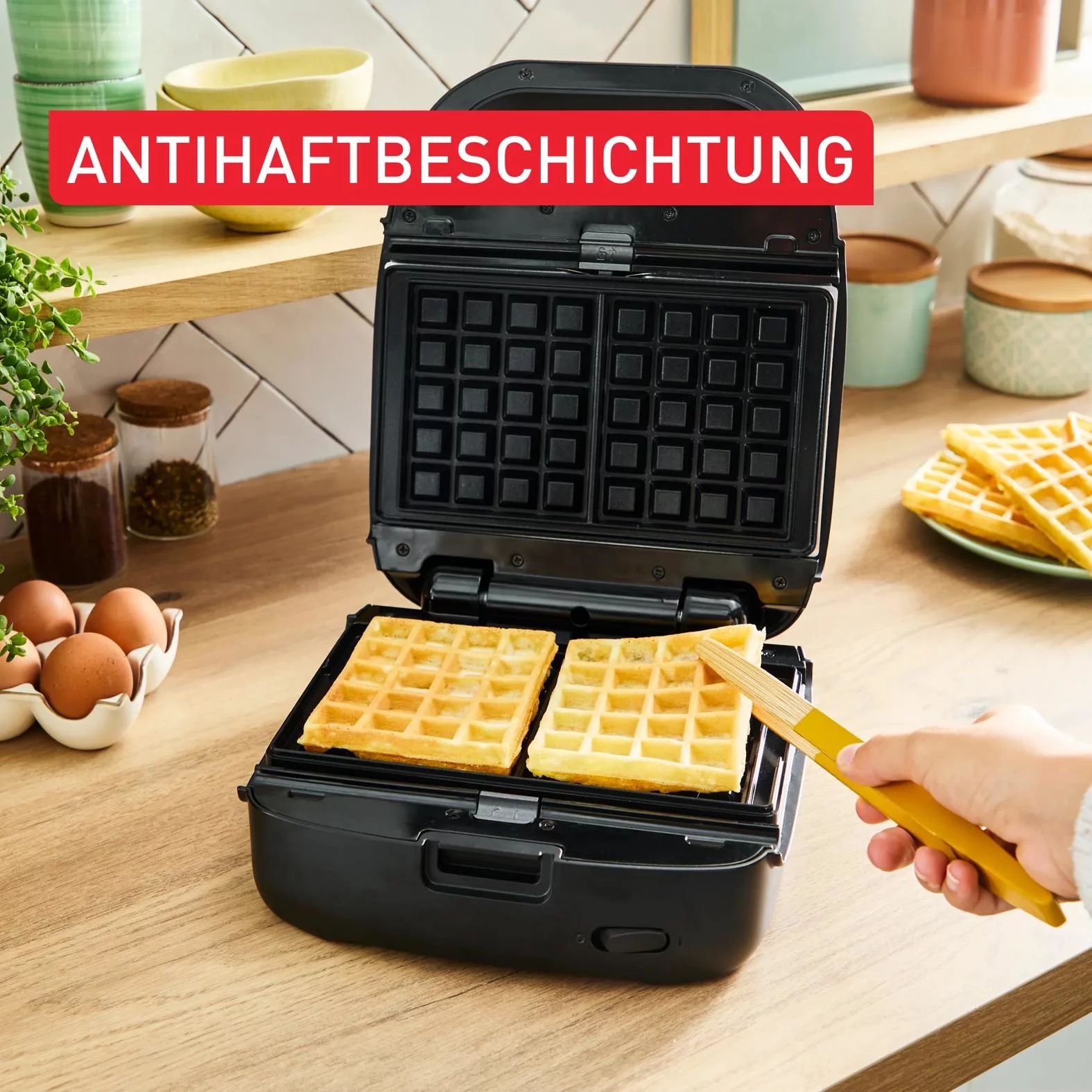 Tefal SW8674 Snack Collection Sandwich & Waffel Maker -  Aqua