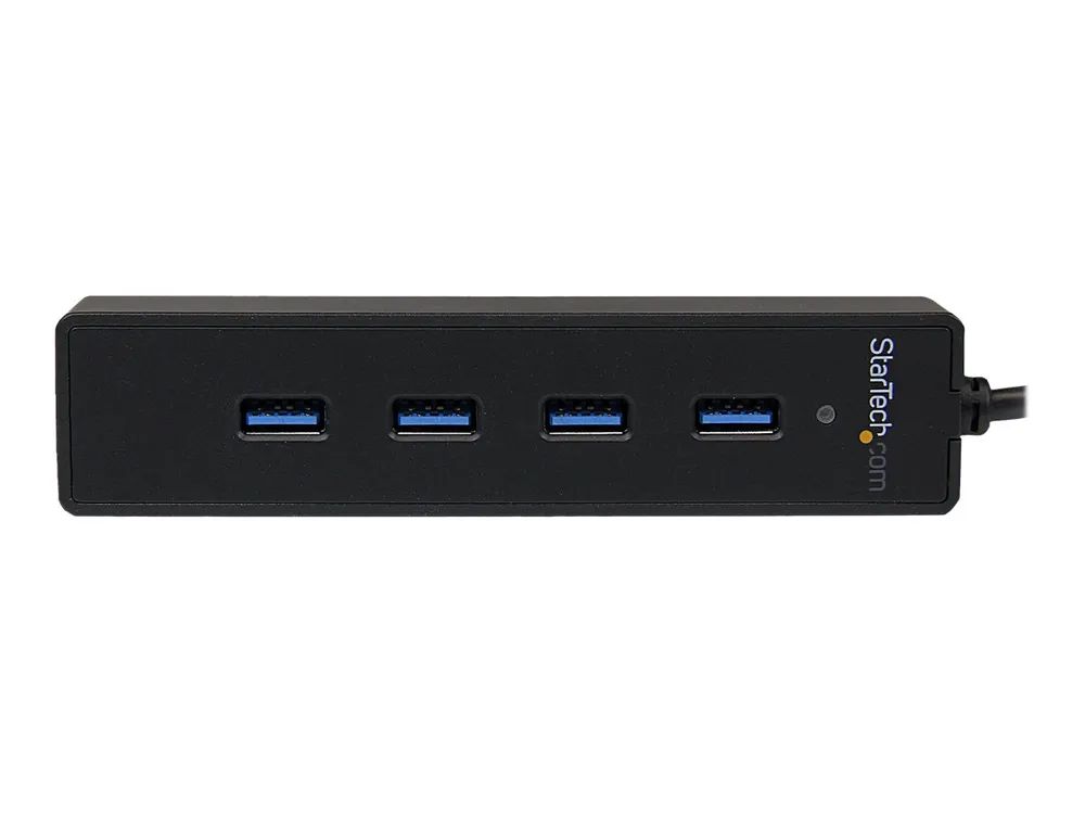 StarTech.com 4 Port USB 3.0 SuperSpeed Hub - Schwarz
