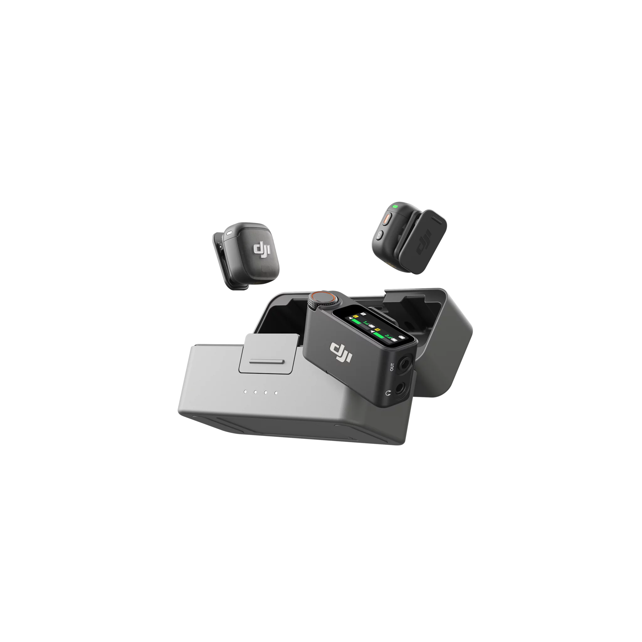 DJI Mic 3 (2 Sender + 1 Empfänger + Ladeschale)