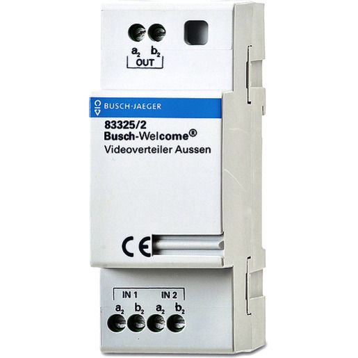 Busch-Jaeger VIDEOVERTEILER AUSSEN REG / BUSCH 83325/2 2CKA008300A0043
