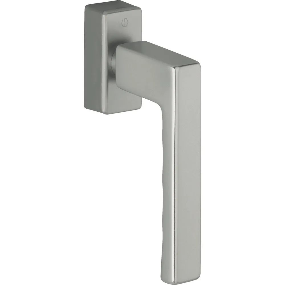 HOPPE Fenstergriff TOULON SecuForte, VK 32-42 mm, Aluminium Edelstahl Effekt
