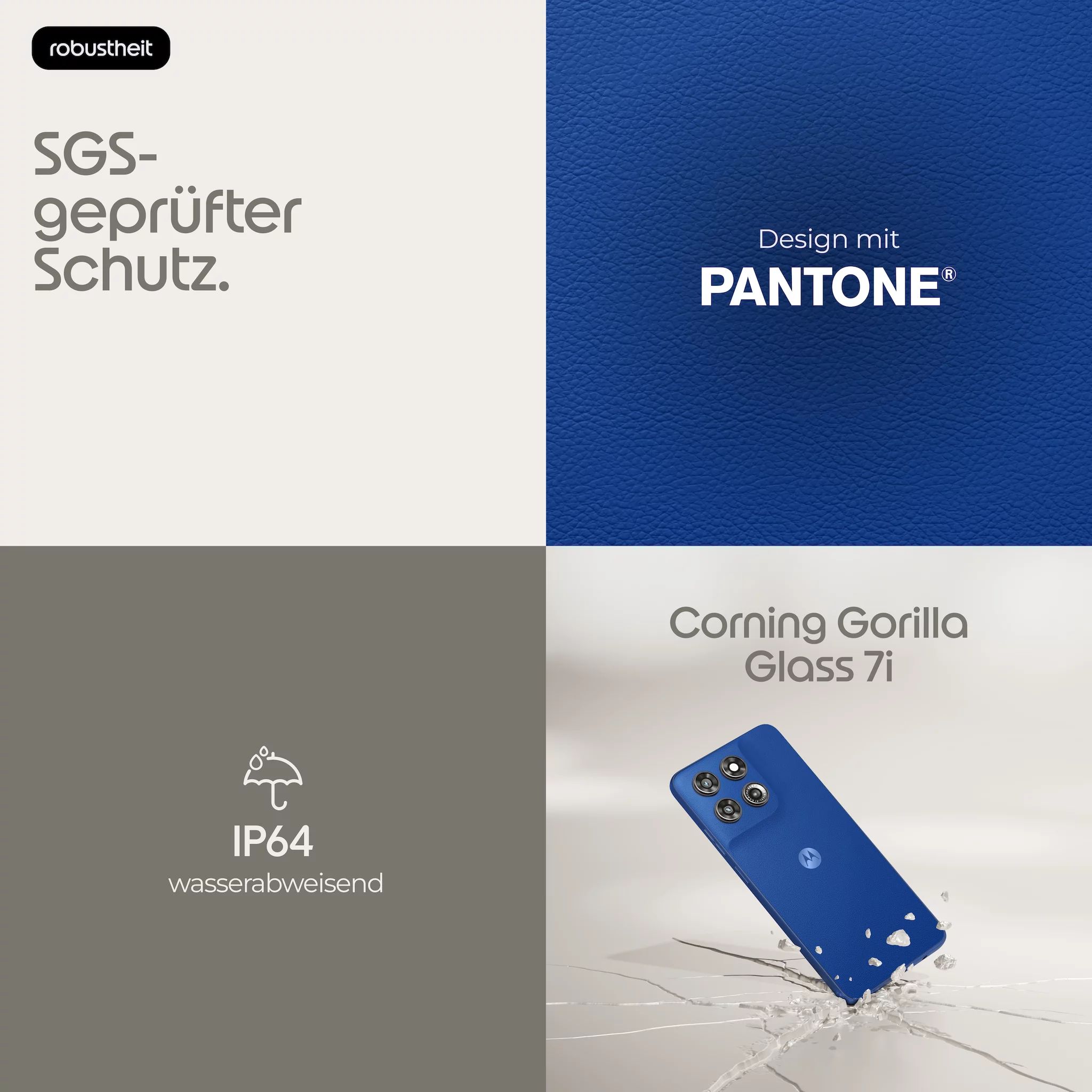 Motorola Moto G37 128GB/4GB PANTONE nautical blue