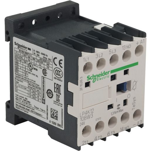 Schneider Electric SCHÜTZ 3P 5,5KW/12A 1S 24VDC / SCHN.E LP4K1210BW3