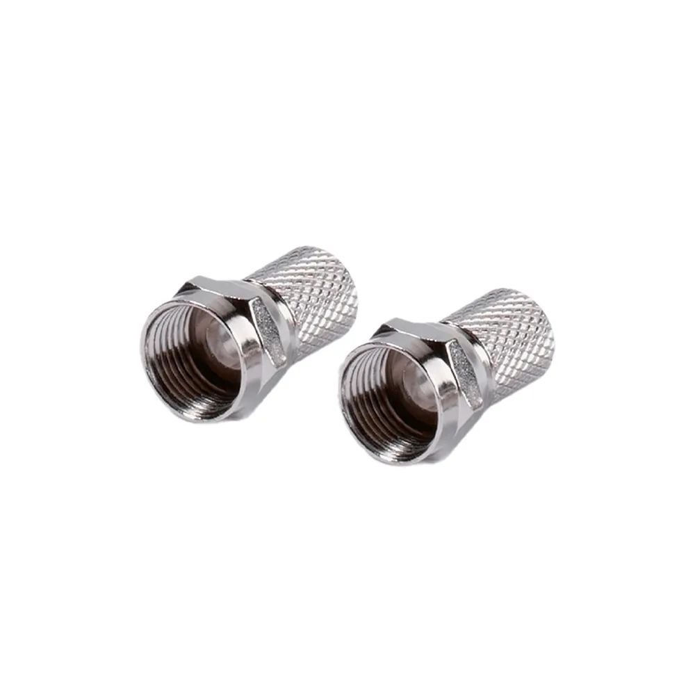 VIVANCO F Stecker, 7 mm, 2 Stk.