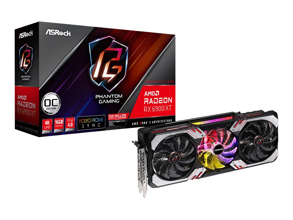 ASRock Phantom Gaming D Radeon RX 6900 XT 16G OC