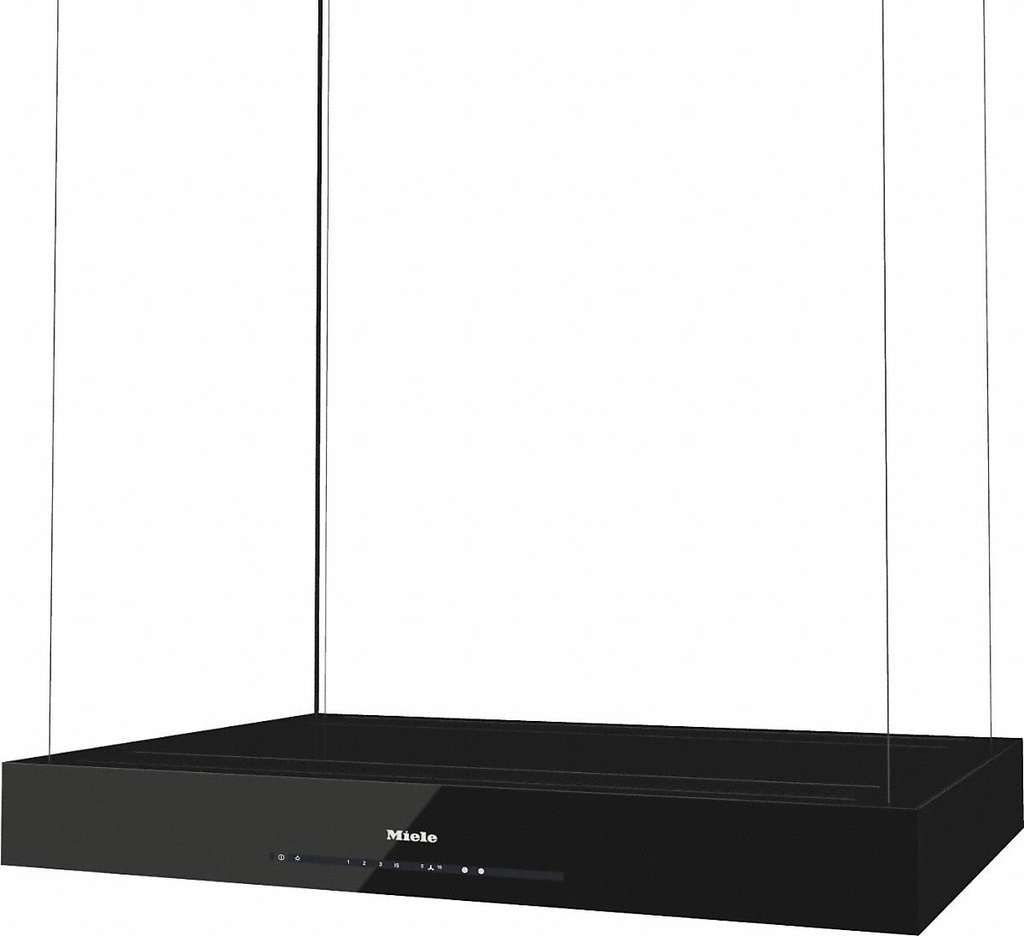 Miele Dunstabzugshaube DA 6708 D Obsidianschwarz