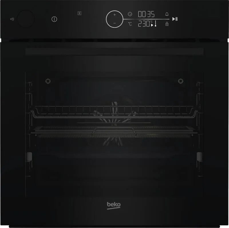 Beko BCBISA17400KSBMPS Multifunktionsbackofen - mit Pyrolyse, schwarz, 