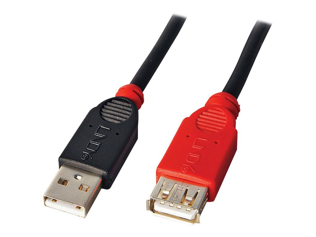 Lindy USB 2.0 Slimline Active Extension Cable - USB-Verlängerungskabel - USB (M)