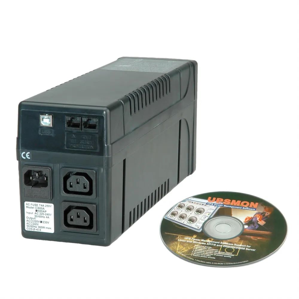 VALUE UPS 600 - Line Interaktive USV mit USB Port