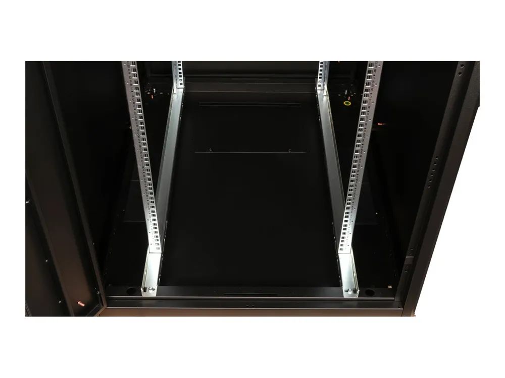 ROLINE Basic - Schrank Netzwerkschrank - perforierte Tür, 800x1000 BxT - RAL 9005, Jet Black - 42HE - 48.3 cm (19")
