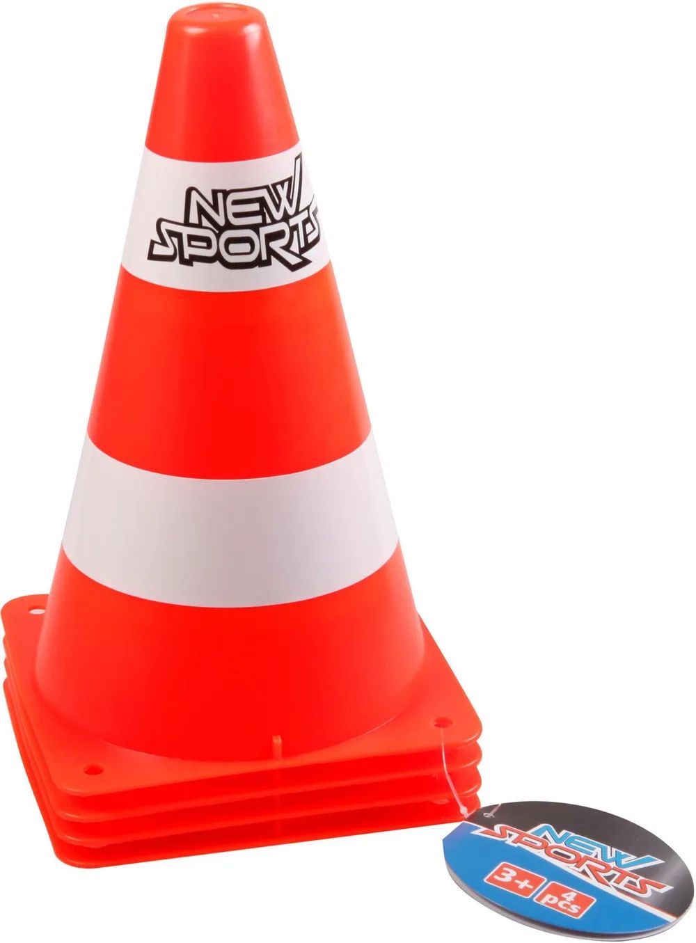 VEDES Großhandel GmbH - Ware NSP Pylonenset, 4Stück, Höhe ca. 26cm