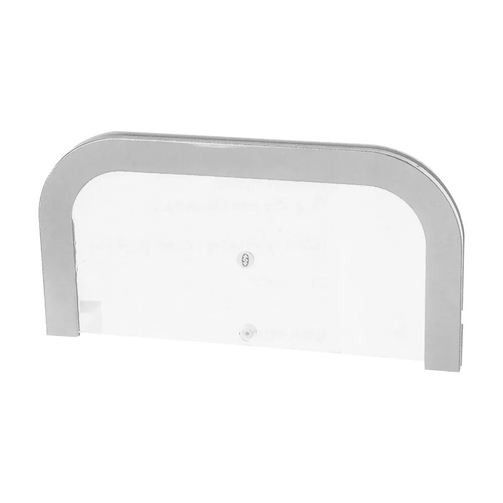 W.u.K. Schmidtschläger GmbH Beschläge Durchreiche für 4 - 5,5 mm Glasstärke, 300 x 152 mm, Kunststoff hellgrau