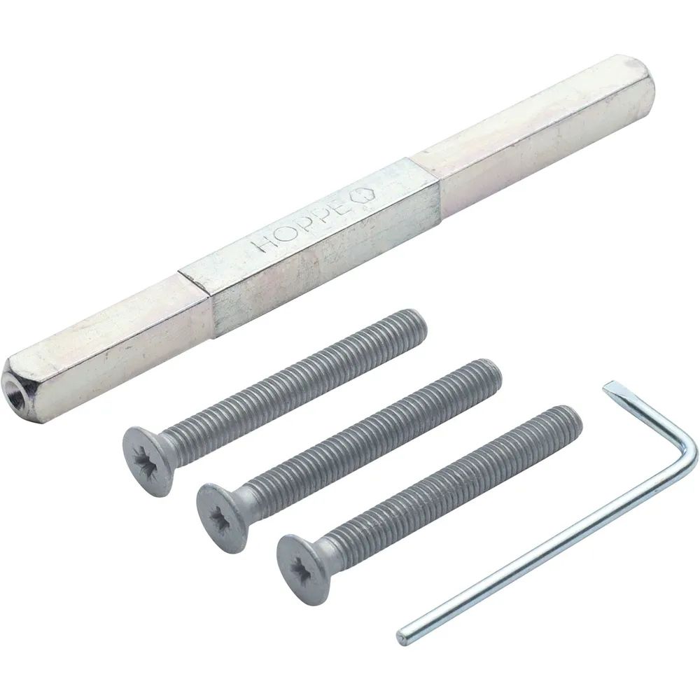 HOPPE Befestigungsset zu Drückergarnituren, Türstärke 112 - 117 mm