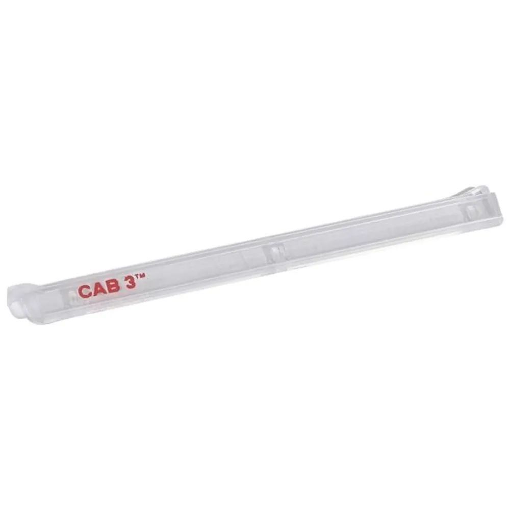 LEGRAND Montagemagazin CAB 3, transparent, leer,f.Leiterquerschnitt 0,5 bis 1,5 mm², rot