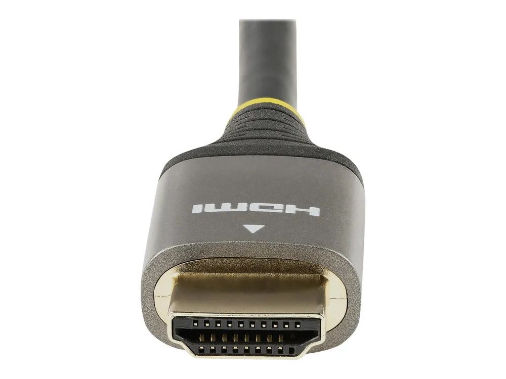 StarTech.com 50 cm 8K HDMI 2.1 Kabel - 8K 60Hz/4K 120Hz HDR10+ eARC - Ultra High Speed - HDMI-Kabel - HDMI männlich zu HDMI männlich - 50 cm - abgeschirmt - Grau, Schwarz - Passiv, Support von 4K 120 Hz, unterstützt 8K 60 Hz (7680 x 4320)