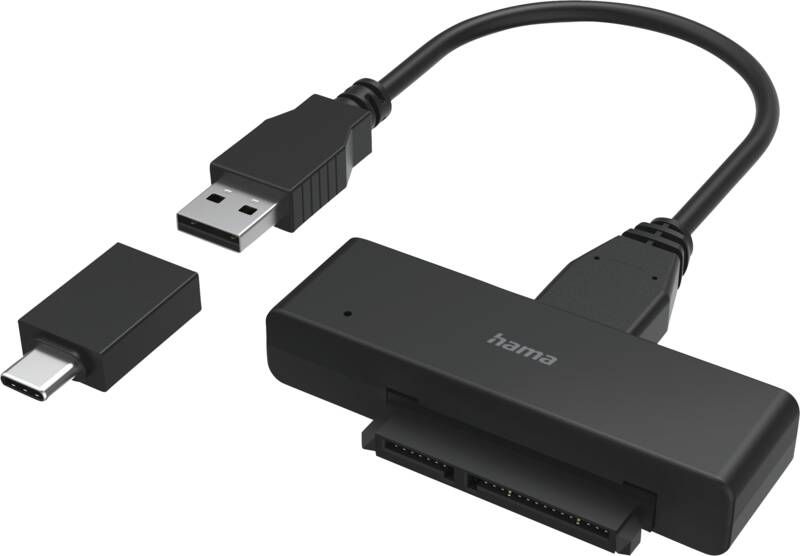 Hama 200761 USB-Festplattenadapter für 2,5+3,5