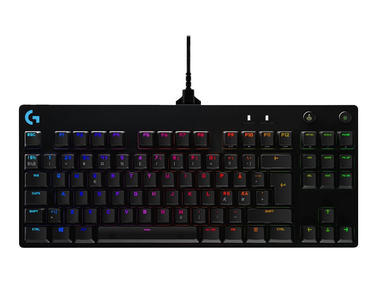 Logitech Pro - Tastatur - Hintergrundbeleuchtung