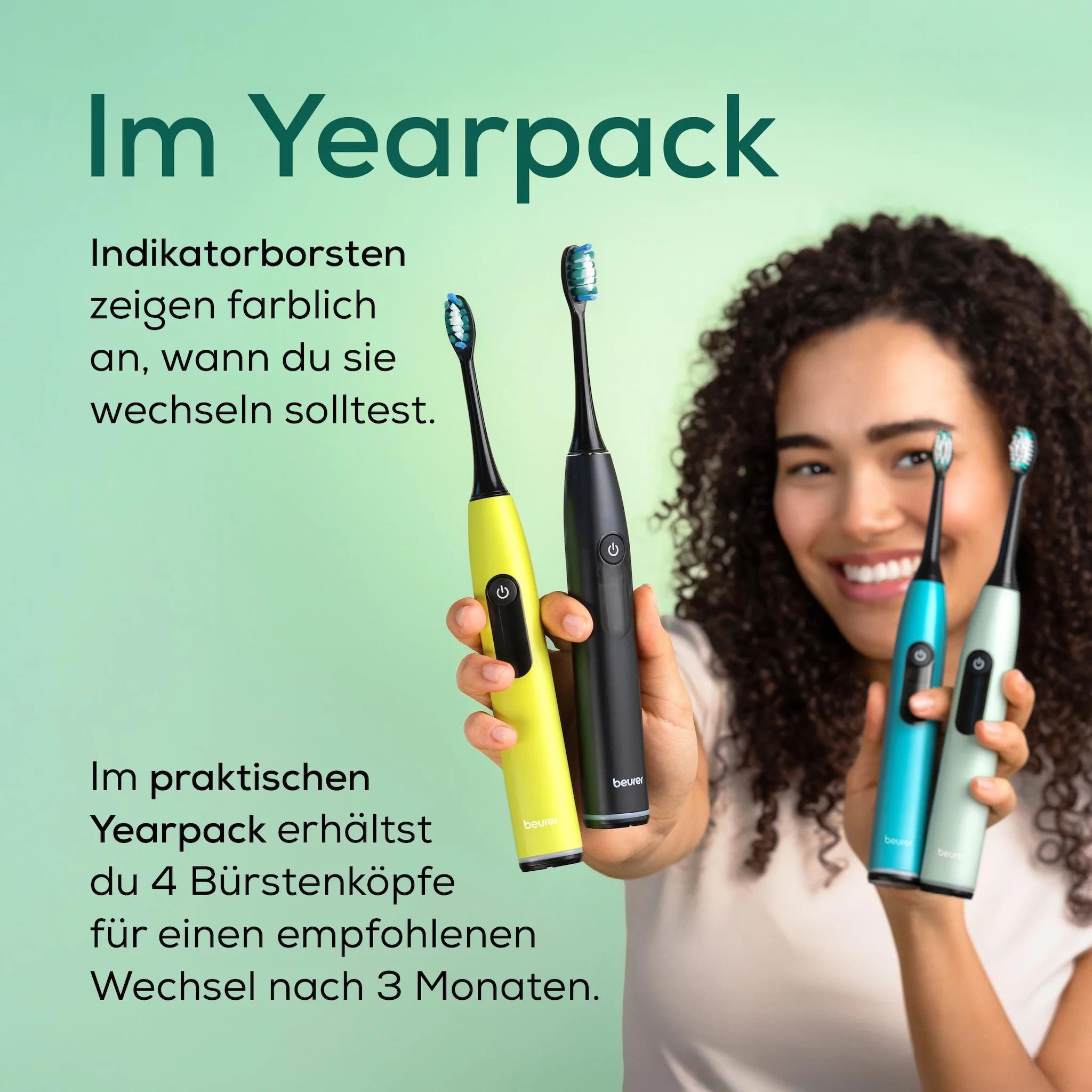 Beurer SC Bürstenköpfe Premium whiten