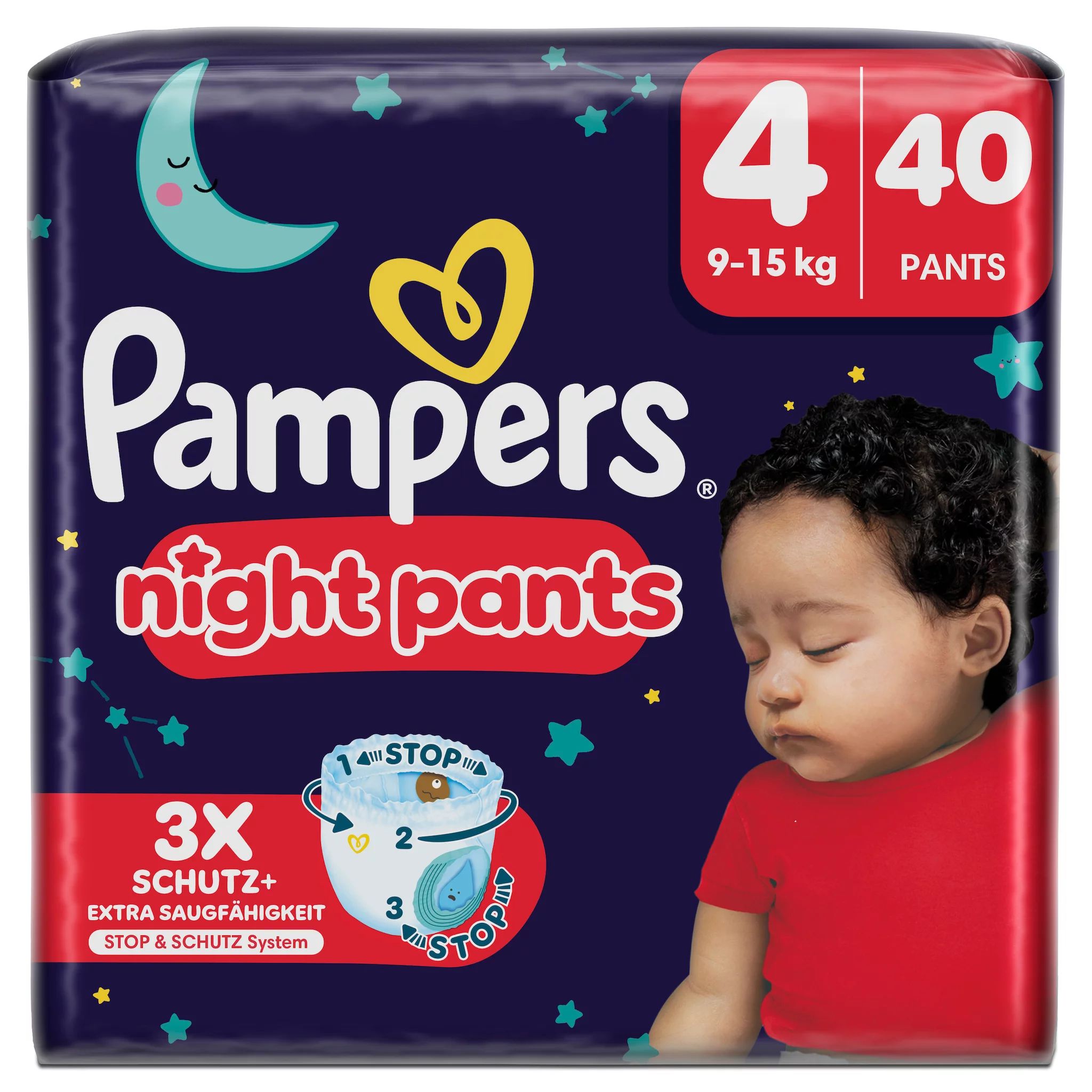 Pampers Night Pants Gr. 4 