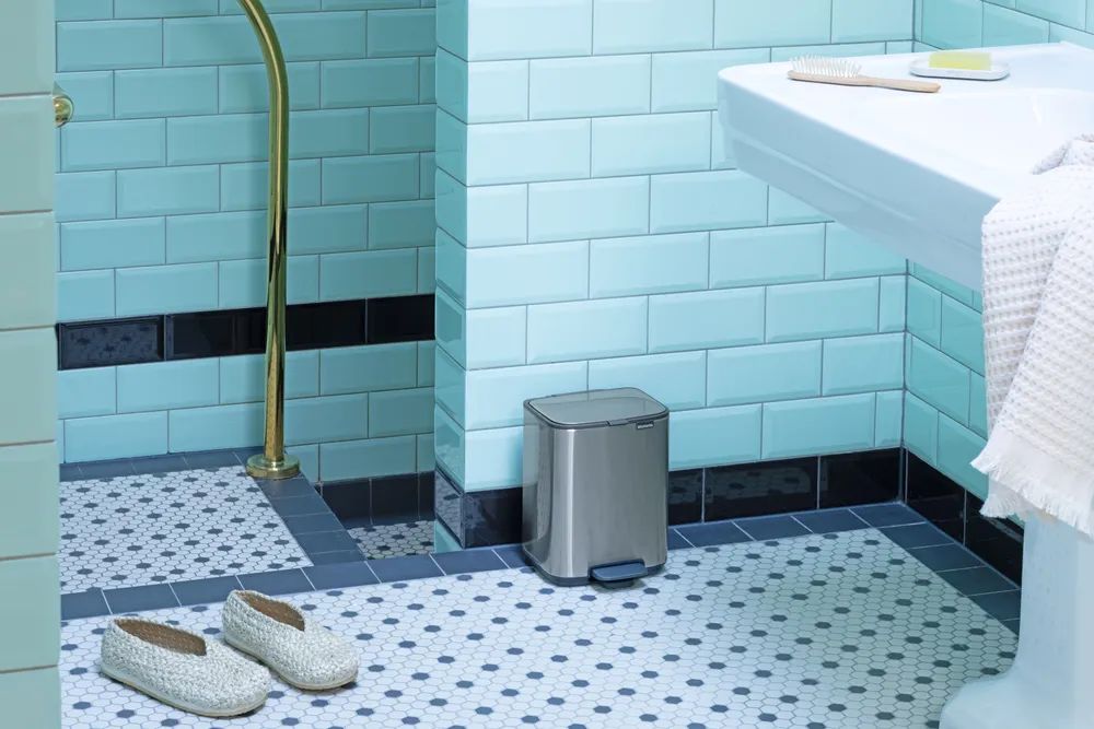 Brabantia Bo Treteimer, 7L - Matt Steel Fingerprint Proof
