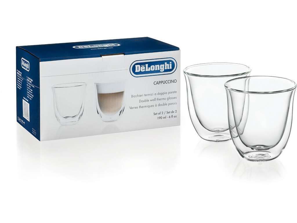 De'Longhi Cappuccino Thermogläser 2er Set DLSC311